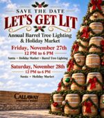 Let’s Get Lit! Holiday Market & Barrel Tree Lighting