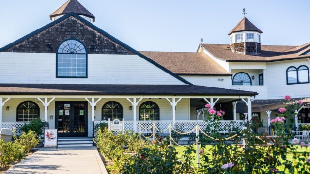 Maurice Car'rie Vineyard & Winery front of building