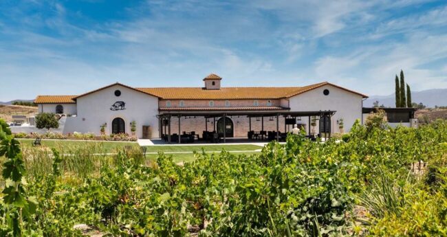 Truffle Pig Winery front of building
